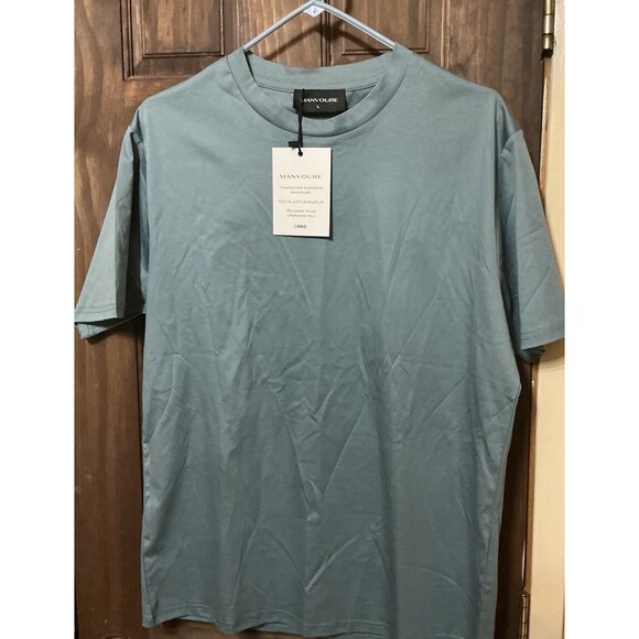 Manvoure Other - Manvoure Essential Tee Sage Green Men’s Size Large New With Tags